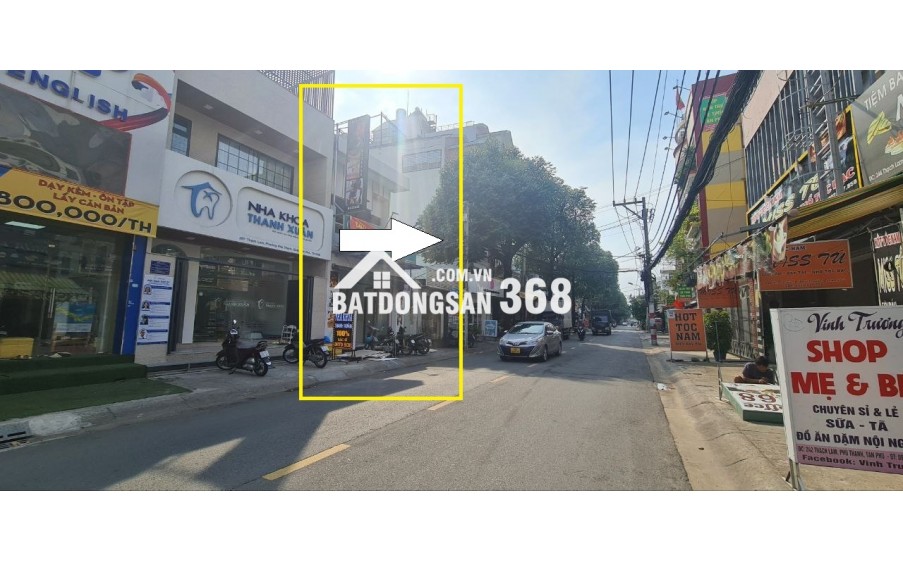 Cho thuê nhà mặt tiền Thạch Lam 60m²,2TẦNG - GẦN TRƯỜNG HỌC, CHUNG CƯ